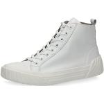 Białe Wysokie sneakersy damskie marki Caprice w rozmiarze 39 
