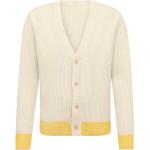 Białe Swetry z dekoltem w serek męskie bawełniane z dekoltem w serek marki Jacquemus w rozmiarze M 