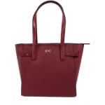 Czerwone Shopper bags damskie eleganckie marki Michael Kors MICHAEL 