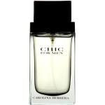 Przecenione Czarne Perfumy & Wody perfumowane męskie eleganckie 100 ml gourmand w testerze marki Carolina Herrera Chic 