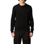 Czarne Bluzy z kapturem męskie w stylu casual marki Armani Exchange w rozmiarze XS 