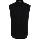 Czarne Koszule bez rękawów męskie bez rękawów w stylu casual marki Ann Demeulemeester w rozmiarze L 
