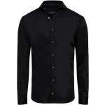 Czarne Koszule eleganckie męskie z motywem rekinów w stylu casual bawełniane marki van Laack w rozmiarze M 