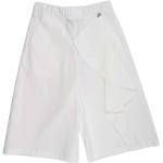 Białe Szorty z falbankami w stylu casual na lato marki Dixie w rozmiarze XL 