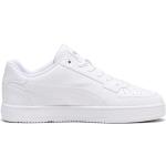 Białe Sneakersy męskie ze skóry syntetycznej marki Puma Caven w rozmiarze 47 