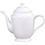 Chic Antique Porcelanowy dzbanek do herbaty biały Prowansja 900 ml