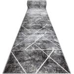 Szare Chodniki dywanowe w nowoczesnym stylu z polipropylenu marki Dywany Łuszczów 