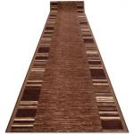 Brązowe Chodniki dywanowe o szerokości 100 cm o długości 100 cm marki Dywany Łuszczów 