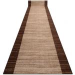 Brązowe Chodniki dywanowe o szerokości 100 cm o długości 100 cm marki Dywany Łuszczów 