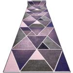 Fioletowe Chodniki dywanowe poliamidowe marki Dywany Łuszczów 