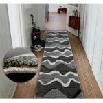Czarne Chodniki dywanowe z polipropylenu marki Dywany Łuszczów 
