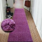 Fioletowe Chodniki dywanowe z polipropylenu marki Dywany Łuszczów 