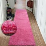 Różowe Chodniki dywanowe z polipropylenu marki Dywany Łuszczów 
