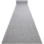 Jasnoszare Chodniki dywanowe gładkie z polipropylenu marki Dywany Łuszczów 