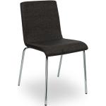 Krzesła stylowe tapicerowane - 4 sztuki w nowoczesnym stylu marki ELIOR 