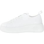Białe Sneakersy damskie eleganckie na jesień marki Armani Exchange w rozmiarze 40 