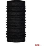 Przecenione Czarne Chusty multifunkcyjne damskie z certyfikatem Oeko-Tex wełniane marki Buff w rozmiarze M 