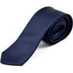 Ciemnogranatowe Krawaty męskie eleganckie 