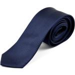 Ciemnogranatowe Krawaty męskie eleganckie 