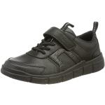 Czarne Wysokie sneakersy dla chłopców amortyzujące marki Clarks w rozmiarze 29,5 
