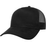 Czarne Czapki z daszkiem trucker cap marki Stetson w rozmiarze uniwersalnym 