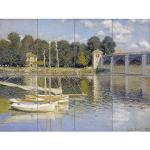 Obrazy z motywem mostów gładkie Claude Monet 