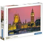 Puzzle z motywem Londynu z motywem papierowe marki Clementoni 500 elementów 