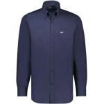 Niebieskie Koszule męskie eleganckie z popeliny marki PAUL & SHARK w rozmiarze XL 