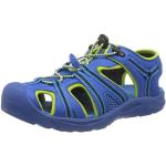 Niebieskie Sandały trekkingowe dla dzieci sportowe syntetyczne na lato marki CMP w rozmiarze 33 
