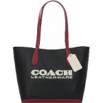 Coach Shopper bag skóra 31 cm black multi