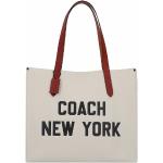 Coach Shopper Bag Skórzany 41 cm chalk multi