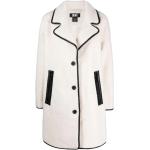 Beżowe Płaszcze damskie eleganckie z poliestru marki DKNY | Donna Karan w rozmiarze M 