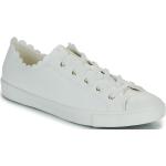 Białe Niskie trampki damskie marki Converse Chuck Taylor All Star w rozmiarze 37 - wysokość obcasa do 3cm 