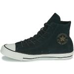 Czarne Wysokie sneakersy damskie amortyzujące z zamszu marki Converse Chuck Taylor All Star w rozmiarze 41,5 