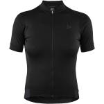 Czarne Koszulki na rower damskie marki Craft w rozmiarze S 