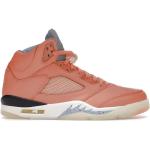Pomarańczowe Buty do koszykówki męskie eleganckie marki Nike Jordan w rozmiarze 45,5 