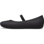 Czarne Sandały płaskie dla dzieci na lato marki Crocs w rozmiarze 31 