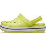 Żółte Klapki korytkowe na lato marki Crocs Crocband kids w rozmiarze 28,5 