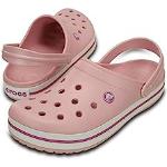 Różowe Mule damskie marki Crocs Crocband kids w rozmiarze 37 