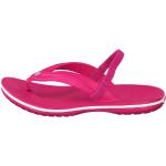 Różowe Japonki sportowe dla dzieci wodoodporne sportowe na lato marki Crocs Crocband kids w rozmiarze 23 