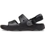 Czarne Sandały dla dzieci na lato marki Crocs w rozmiarze 30 