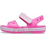 Różowe Sandały sportowe dla dzieci sportowe na lato marki Crocs w rozmiarze 25 