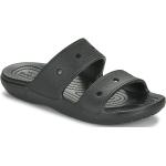 Przecenione Czarne Sandały męskie na lato marki Crocs CLASSIC w rozmiarze 37 - wysokość obcasa do 3cm 