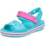 Niebieskie Sandały dla chłopców na lato marki Crocs Crocband kids w rozmiarze 23 