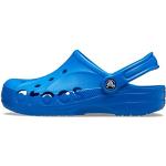 Niebieskie Chodaki damskie w paski na lato marki Crocs w rozmiarze 39 