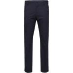 Niebieskie Spodnie rurki damskie z wiskozy na jesień marki Selected Selected Homme w rozmiarze XL 