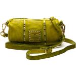 Żółte Małe torebki damskie eleganckie marki Campomaggi 