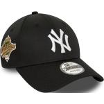Czarne Czapki eleganckie marki New Era 9FORTY w rozmiarze uniwersalnym New York Yankees 