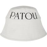 Białe Letnie kapelusze eleganckie marki Patou w rozmiarze L 