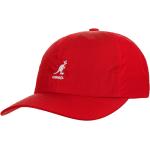 Przecenione Czerwone Czapki z daszkiem baseball cap damskie w stylu casual marki Kangol w rozmiarze uniwersalnym 